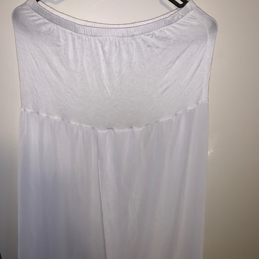 Mesh strapless dress